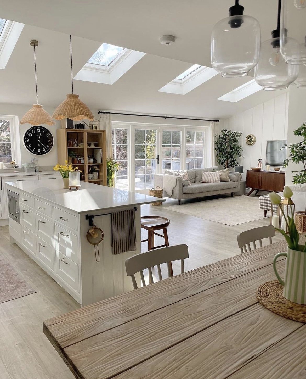 How to arrange furniture in your open plan kitchen living dining room The Living House The Living House